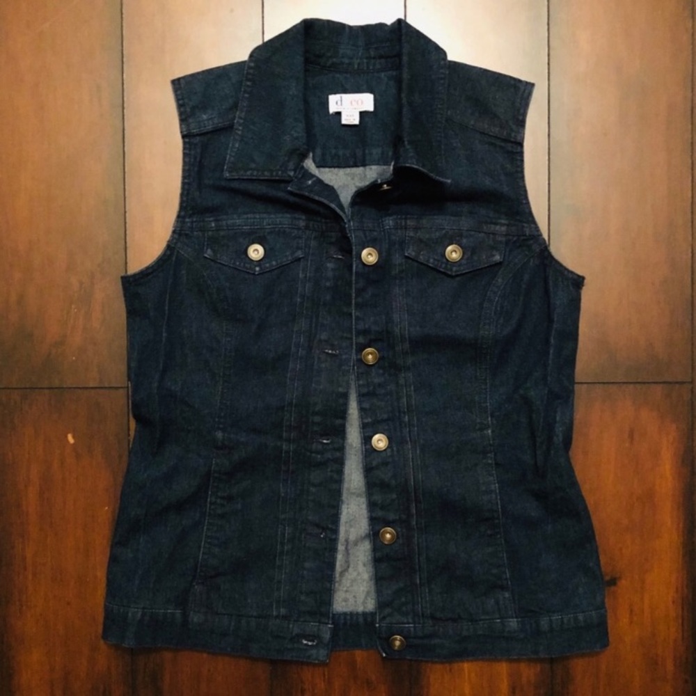 Denim&Co Denim Vest